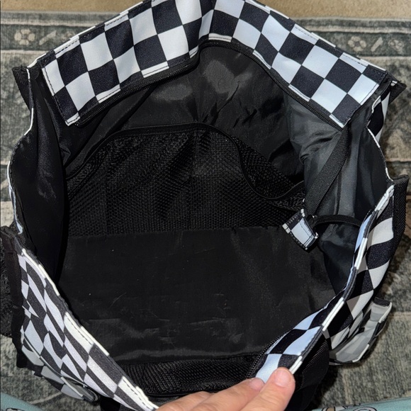 Checkered tote - Picture 2 of 2